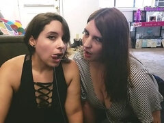 Blasen, Geschnappt, Gehörnter ehemann, Schwanz, Brille, Riesenschwanz, Ehemann, Latina