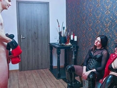 Mistress Zeida Humiliates Slave with CBT & Singing - Extreme Femdom BDSM