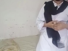 Hot Pakistani School Girl RIMSHAS Fucks Indian Teacher Hard