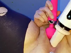 In den arsch, Wohlbeleibte schöne frauen, Grosser schwanz, Dildo, Fingern, Hardcore, Masturbation, Rasiert