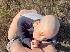 Outdoors, travel sex, travel couple