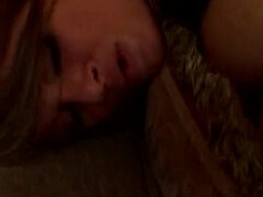 お尻, デカ尻, デカパイ, フェラチオ, 茶髪の, イく瞬間, チン, 下着