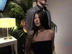 Braunhaarige, Fingern, Freundin, Masturbation, Orgasmus, Muschi, Rasiert, Titten