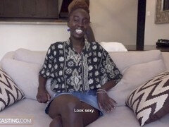 Africain, Amateur, Nana, Grosse bite, Noire, Noir ébène, Hard, Nue  à poil