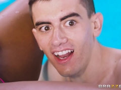 Black, Hardcore, Licking, Milf, Orgy, Pool, Pussy, Threesome