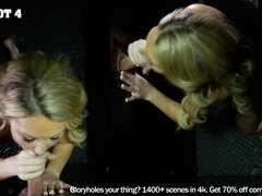 Noire, Blonde, Sucer une bite, Gorge profonde, Trou de la gloire, Interracial, Monstre, Pov