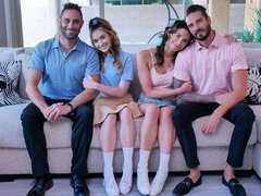 Geweldig, Kont, Pijpbeurt, Bruinharig, Groep, Orgie, Geschoren, Tiener