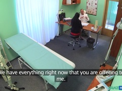 Leie, Arschlecken, Arzt, Handjob, Lecken, Büro, Muschi, Spanner