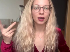Enthousiasteling, Blond, Vrouw, Gezichtspunt, Alleen