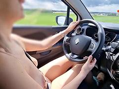 Hot MILF Walks Naked in the Woods. Big Natural Tits. Compilation 2