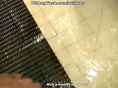 Asiatique, Bikini, Blonde, Sucer une bite, Pov, Réalité, Douche, Tatouage
