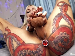 Amateur, Anal, Dildo, Masturbation, Piercing, Russian, Solo, Spanking