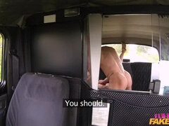 Big Tits Blonde Fucks her Passenger