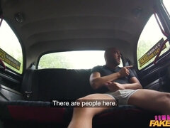 Female Fake Taxi - Busty Blonde Takes Cock To Pay Fare 1 - Nathaly Cherie
