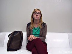 Lady With Glasses Sucks And Rides Dick