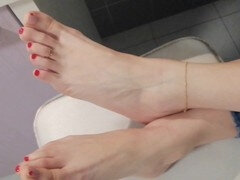 Sadomasochismus, Domination, Füsse, Weibliche domination, Massage, Milf, Herrin, Muschi