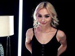 お尻, ブロンド, デブ, 手コキする, キス, 下着, ガリガリ, ティーン