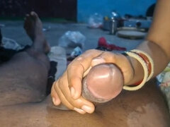Jonha Khablee Hot Indian Stepsister Handjob & Cumshot Masturbation in Hindi