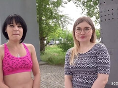 Amateur, Ffm, German, Hardcore, Petite, Pov, Public, Threesome