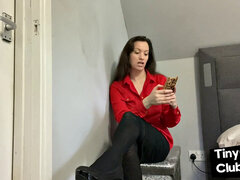 Amateur, Británico, Dominación, Dominacion femenina, Fetiche, Tacones, Medias largas, Adolescente