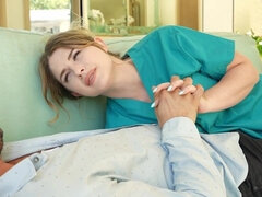 Beauté, Gros cul, Gros seins, Plantureuse, Face assise, Hard, Infirmière, Pov