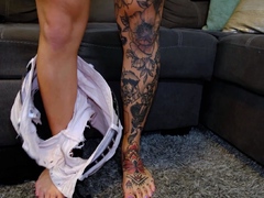 Hd, Ondergoed, Masturbatie, Shemale, Alleen, Speelgoed