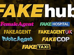 Valerie Fox gets her tight ass pounded hard in a fake taxi and takes a massive facial