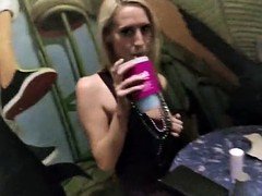 Leie, Schwanz, Party, Ablutschen