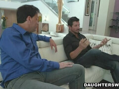 Mamada, Morena, Corridas, Hija, Estilo perrito, Cuadrupleta, Sexo duro, Adolescente