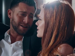 Sucer une bite, Éjaculation interne, Érotique, Léchez, Chatte, Rousse roux