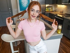 Cul, Grosse bite, Domination, Hard, Pigtail, Rousse roux, Maigrichonne, Adolescente