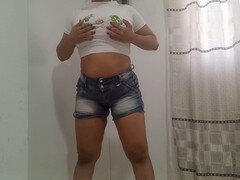 Leie, Aus dem arsch in den mund, Grosser arsch, Besamung, Latina, Massage, Masturbation, Spielzeuge