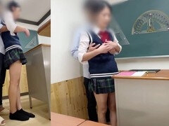 Collège université, Japonaise, Adolescente, Uniforme