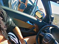 Grote mammen, Blond, Auto, Gevangen, Sperma shot, Hd, Italiaans, Masturbatie