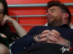 AgedLovE Extremely Busty Mature Fucked Hardcore