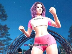 Steamy adult visual novel featuring freshwomen gameplay