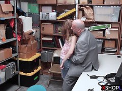 Hard, Hd, Police, Réalité, Rousse roux, Maigrichonne, Nénés, Uniforme