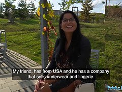 Gros cul, Sucer une bite, Brunette brune, Tir de sperme, Hd, De plein air, Réalité, Criant