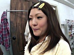 Brunette brune, Gode, Japonaise, Masturbation, Chatte, Adolescente, Nénés, Jouets