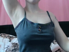 Axilas, Hembra, Fetiche, Lesbiana, Pov, Afeitado, Solo, Adolescente