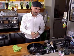 Blondine, Geschnappt, Betrug, Gehörnter ehemann, Europäisch, Hd, Tätowierung, Ehefrau