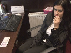 お尻, フェラチオ, 茶髪の, 手コキする, ハメ撮り, ティーン