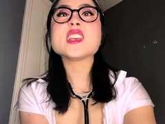 Kimmy Kalani ASMR JOI - Asian Nurse Gets Sperm Sample