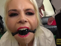 Bondage discipline sadomasochisme, Rondborstig, Hardcore, Rijpe lesbienne, Ruw