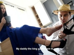 茶髪の, チェコ, 足, フェティッシュ, Hd, ヒール, 現実, 奴隷