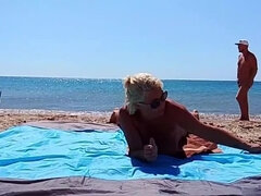 Plage, Gros seins, Brutal, Hard, Fait maison, Seins naturels, Chatte, Russe