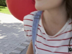 フェラチオ, バック, 彼女, なめる, オマンコ, スパンキング, タトゥー, 三人