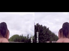 3d, デカパイ, フェラチオ, 茶髪の, Hd, 現実, ロシア人, 三人