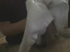 Grosser schwanz, Blasen, Vollbusig, Spermaladung, Schwanz, Handjob, Hd, Titten