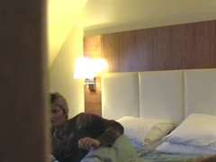 Hidden mast - wife in hotel